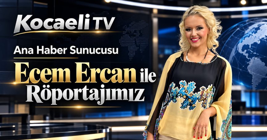 Kocaeli TV Ana Haber Sunucusu Ecem Ercan ile Röportajımız