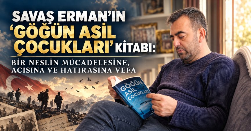 SAVAŞ ERMAN’IN “GÖĞÜN ASİL ÇOCUKLARI” KİTABI: BİR NESLİN MÜCADELESİNE, ACISINA VE HATIRASINA VEFA