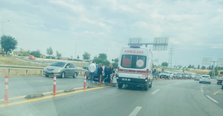 Ankara’da Edip Akbayram Caddesi Güzergâhında Kaza