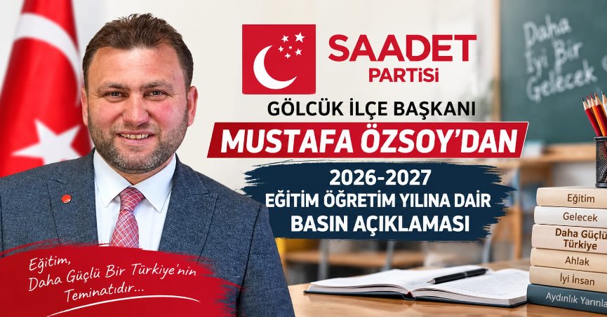 Mustafa Özsoy'dan