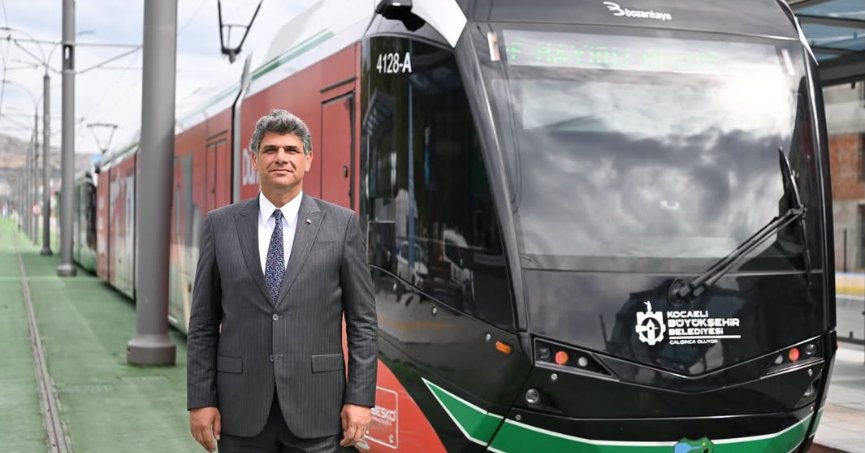 Tramvay Kartepe'ye Ulaştı