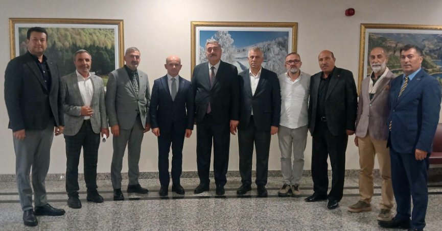 Kocaeli Erzurumlular Vakfından Vali Yardımcısı Dr. Emre Nebioğlu’na Ziyaret