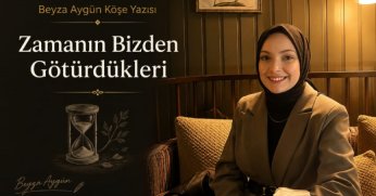 Şair Yazar Beyza Aygün Köşe Yazısı: 