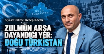 Siyaset Bilimci Recep Koçak Yazdı: ZULMÜN ARŞA DAYANDIĞI YER: DOĞU TÜRKİSTAN