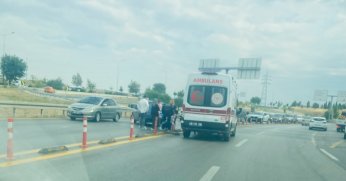 Ankara’da Edip Akbayram Caddesi Güzergâhında Kaza