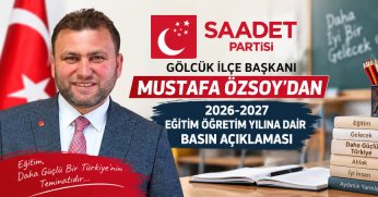 Mustafa Özsoy'dan