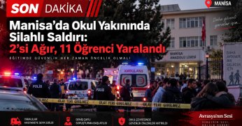 MANİSA’DA OKUL YAKININDA SİLAHLI SALDIRI: 2’Sİ AĞIR 11 ÖĞRENCİ YARALANDI!*