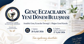 Anadolu Genç Eczacılar Derneği’nde Genel Kurul Heyecanı