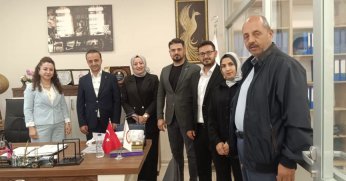 AK Parti Körfez İlçe Başkanlığından İlçe Seçim Kuruluna Ziyaret